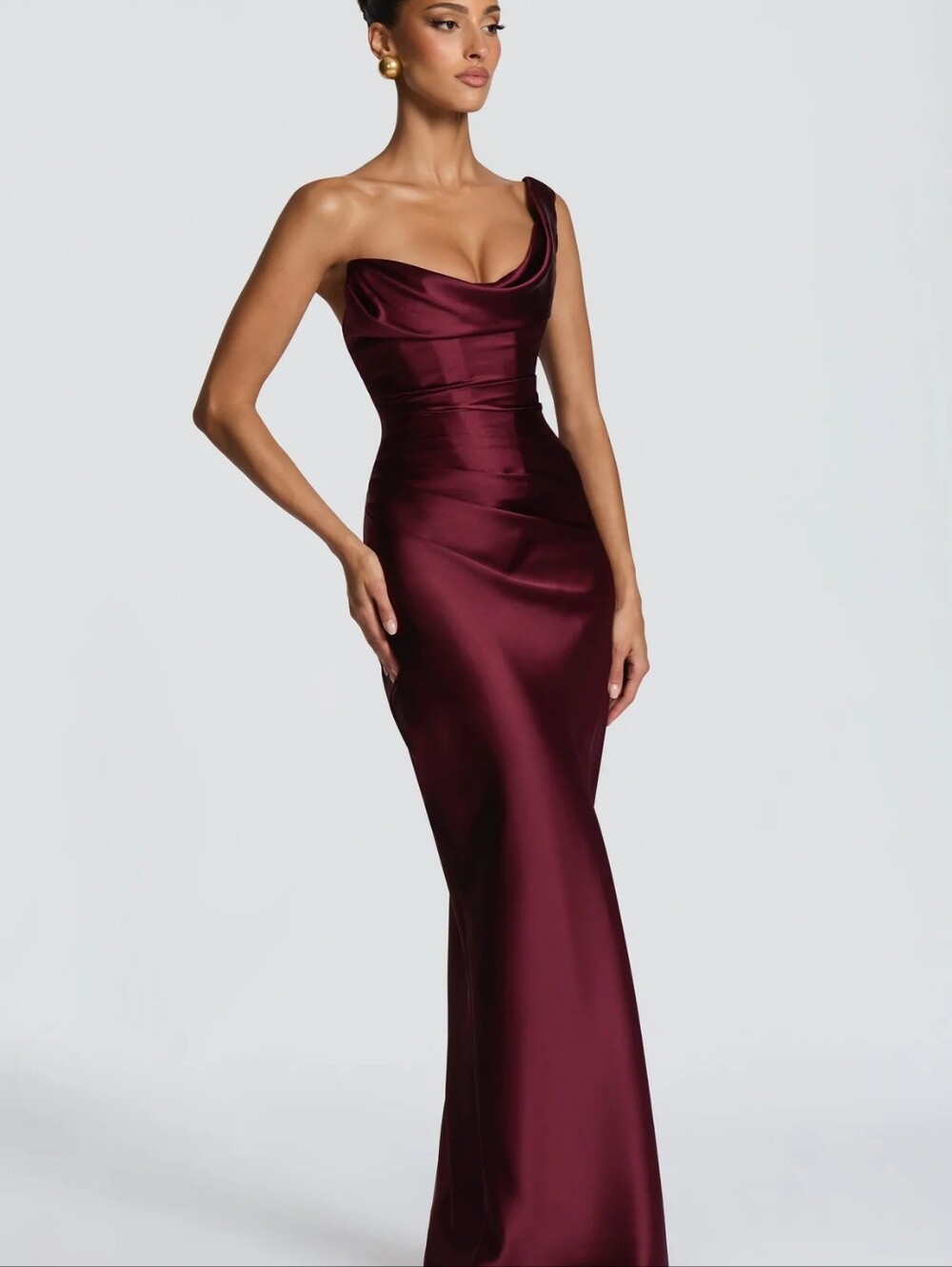 babyboo Thalassa Long Dress - Cherry Lacquer NWT $180 XL - Picture 8 of 13